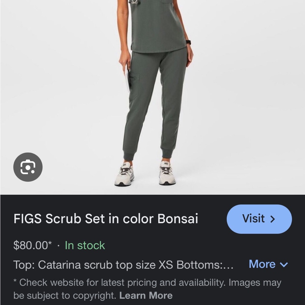 FIGS Women's Bonsai Scrub Set
